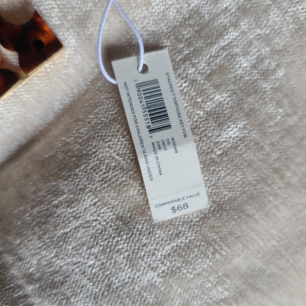 Tory Burch Tortoise Shell Key Holder - image 3